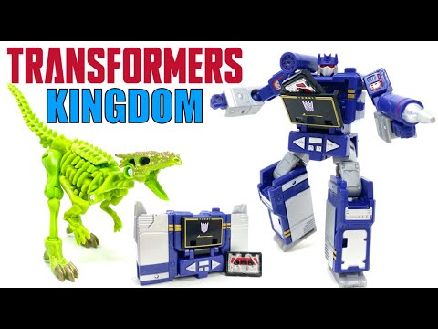 Transformers Kingdom Core Class SOUNDWAVE & DRACODON Review