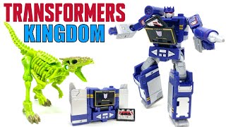 Transformers Kingdom Core Class SOUNDWAVE & DRACODON Review