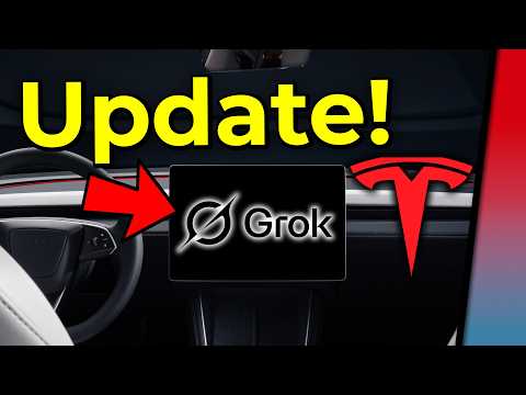 Neues Software Update: Grok 4 *Disko Modus im Tesla getestet