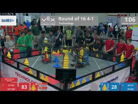 2018 VRC Tech R16 4-1 - 2114Z 81118P vs 2011F 2616D - 137 to 96