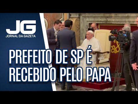 Prefeito de São Paulo é recebido pelo Papa Francisco