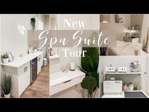 NEW SPA SUITE TOUR | Licensed Esthetician