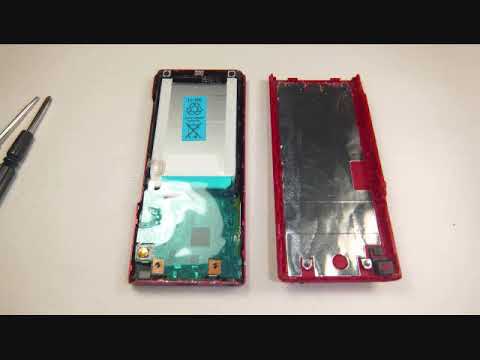 How to take apart a SONY Walkman NW-E393 NW-E394 NW-E395 and change battery
