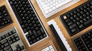 Custom Mechanical Keyboard Collection – Desk Tour + Sound Tests
