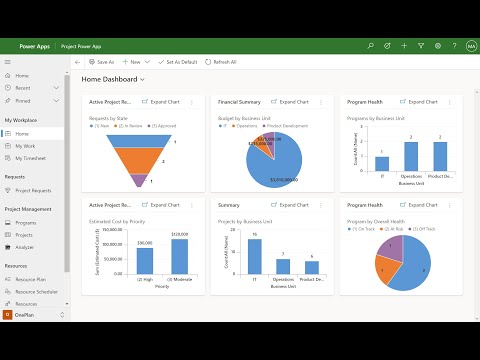 The new Microsoft Project Power App and OnePlan Demonstration