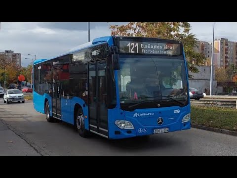 Budapest, 121-es busz Újpest városkapu M -Víztorony | Mercedes-Benz Citaro C2K, AOFL-194