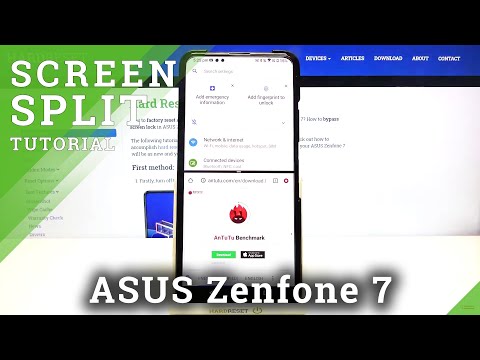 Multitasking Option - ASUS Zenfone 7 & Split Screen Feature