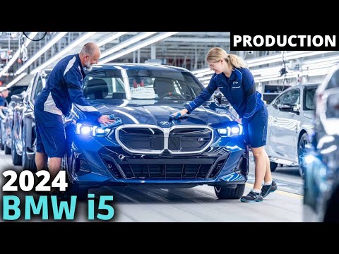 Thumbnail for 2024 BMW i5 | Germany Car Factory - Production (4K) by BMW i5