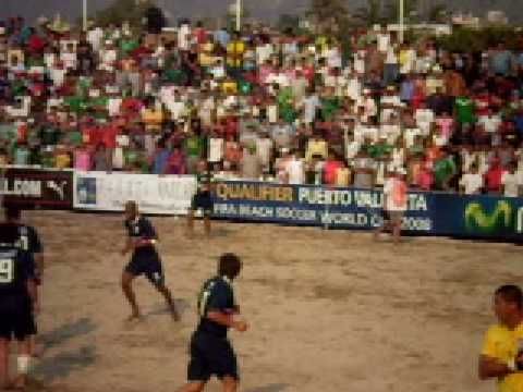 Montanez, Beach soccer world cup qualifiers 2008