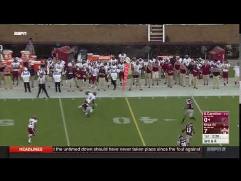 2016 USC vs Miss St - KC Crosby 7 Yd Reception
