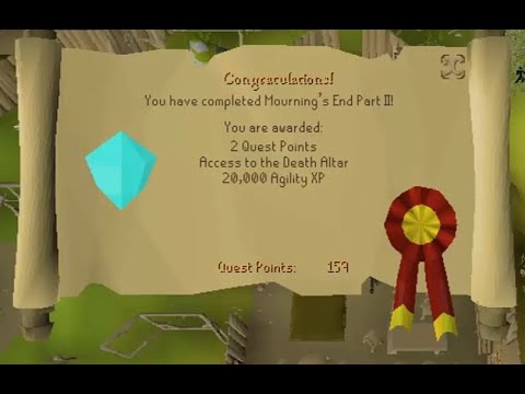 Old school Runescape 2020 Mourning's End Part 2 Quest Guide.