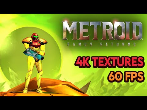 First 5 minutes of Metroid 2 Samus Returns with 4k Textures and 60FPS