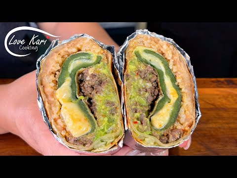 Chile Relleno Asada Burrito
