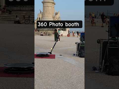 #360photobooth #parcadocomercio #portugal #lisboa #europe #travel #summer #vacation #youtubeshorts