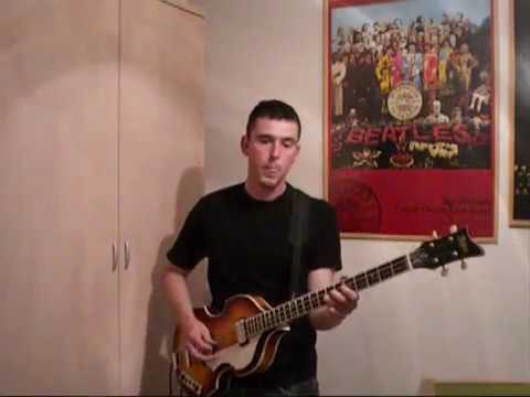 "GET BACK " bass cover JULIAN ROD