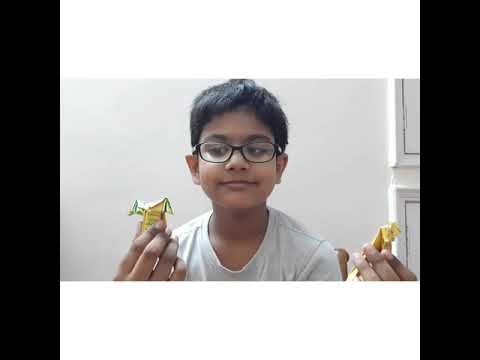 Origami Magic Switchblade Sword (tutorial)