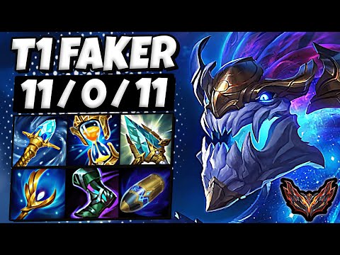 T1 Faker Aurelion Sol vs Yone MID [ Quadrakill ] Patch 13.3 Korea Grandmaster ✅
