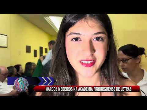 MARCOS MEDEIROS NA ACADEMIA FRIBURGUENSE DE LETRAS -  TV DO POVO CANAL 03