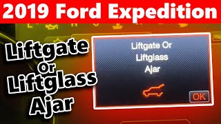 Liftgate or Liftgate Ajar
