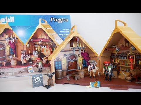 Playmobil Pirates 9112 Take Along Pirate Stronghold Unboxing