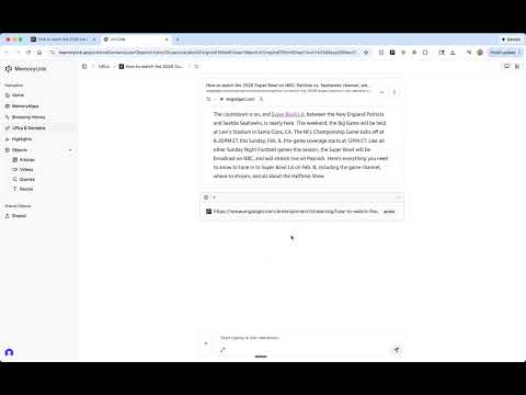 Item video thumbnail