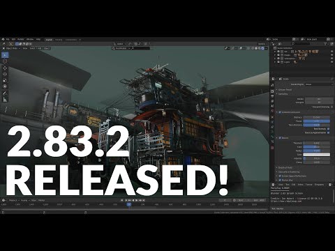 BLENDER 2.83.2 RELEASED - & UPDATES ARE HERE!