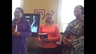 preview picture of video 'A Capella Trio Singing at the Pendleton, SC Library'