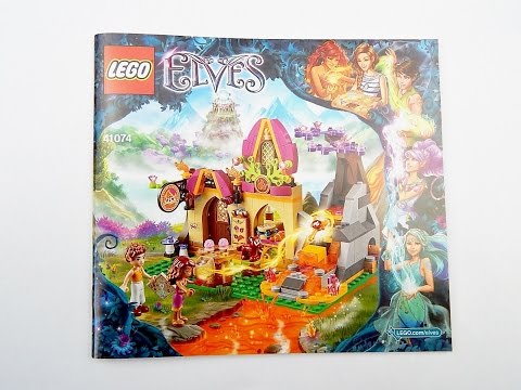 Lego Instructions for Lego Elves Azari and the Magical Bakery set 41074