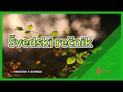 Švedski rečnik | Golearn
