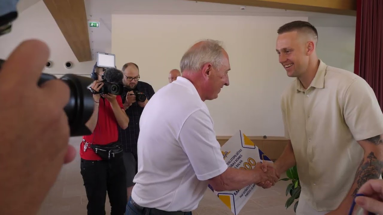 Ventspilī sagaidīti olimpieši 2024