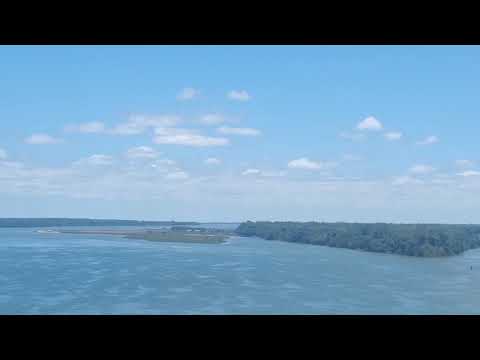 Encontro das águas do rio Ivaí, com o rio Paraná 