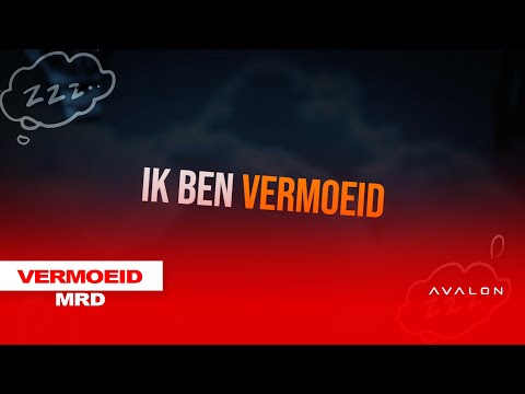 MRD - Vermoeid (prod. Effs) [lyric video]