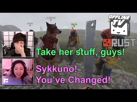 Best of OTV RUST Day 1 ft. Sykkuno, fuslie, xQc, Crystalst & more