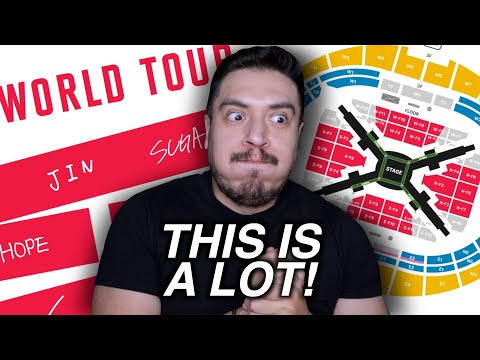 BTS WORLD TOUR (cities + ticket info.) | Everything You Need to Know