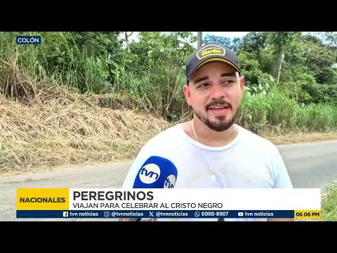 Devotos del Cristo Negro de Portobelo inician peregrinación a Colón