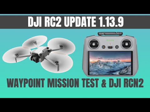 Latest update DJI RC2 & DJI RCN2 Waypoint test | did they work? #shaunthedrone
