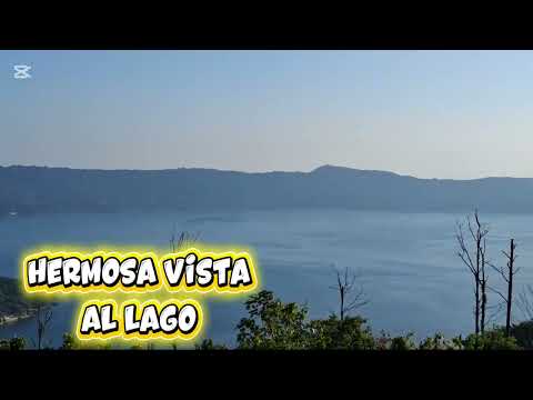 Mostrandote estás vistas del imponente lago de Coatepeque; Santa Ana 