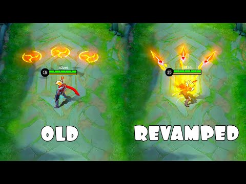 Hayabusa Experiment 21 Revamped VS OLD Skill Effects MLBB