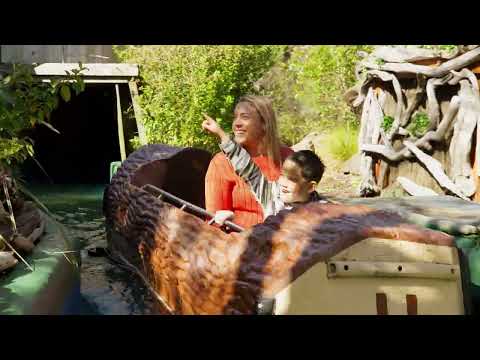 NEW Log Flume Enchanted Forest