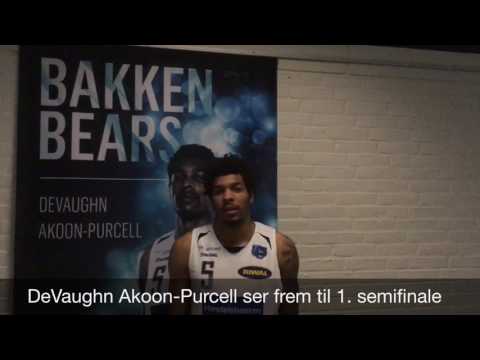 Optakt med DeVaughn Akoon-Purcell til 1. semifinale 2017