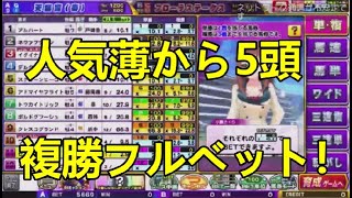 【競馬ゲーム】GⅠ-Classic 馬券ゲーム 人気薄から5頭の複勝フルベットした結果、、、万枚超えの大的中！！！