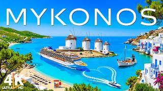 Mykonos, Greece 4K 2026 🇬🇷 Sun-Kissed Shores, Whitewashed Villages & Stunning Ocean Views