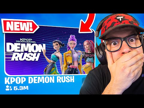 BEATING Fortnite's NEW Demon Rush Mode!
