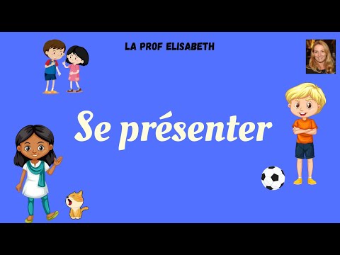 Je me présente. Savoir se présenter en français. Niveau A1 de FLE - Delf A1 - 😍 English subtitles !