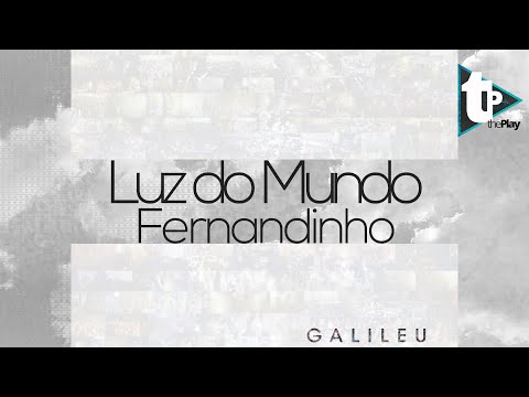 Luz do mundo - Fernandinho (Typography)