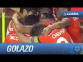 Golazo de Parejo (0-1) en el Granada CF - Valencia CF