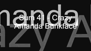 Sum 41 - Crazy Amanda Bunkface (with lyrics)
