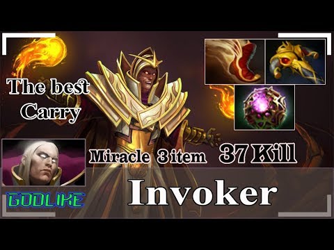 Godlike [Invoker] Midlane EZ Game Spotlight 37 Kill | Immortal Pro Gameplay Dota 2 | Dota 2 Sroksre
