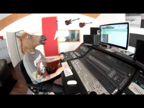 GLORYHAMMER in the Studio - Drum Editing!