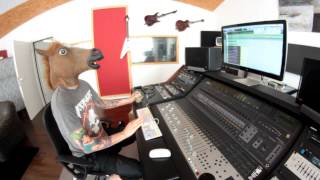 GLORYHAMMER in the Studio - Drum Editing!